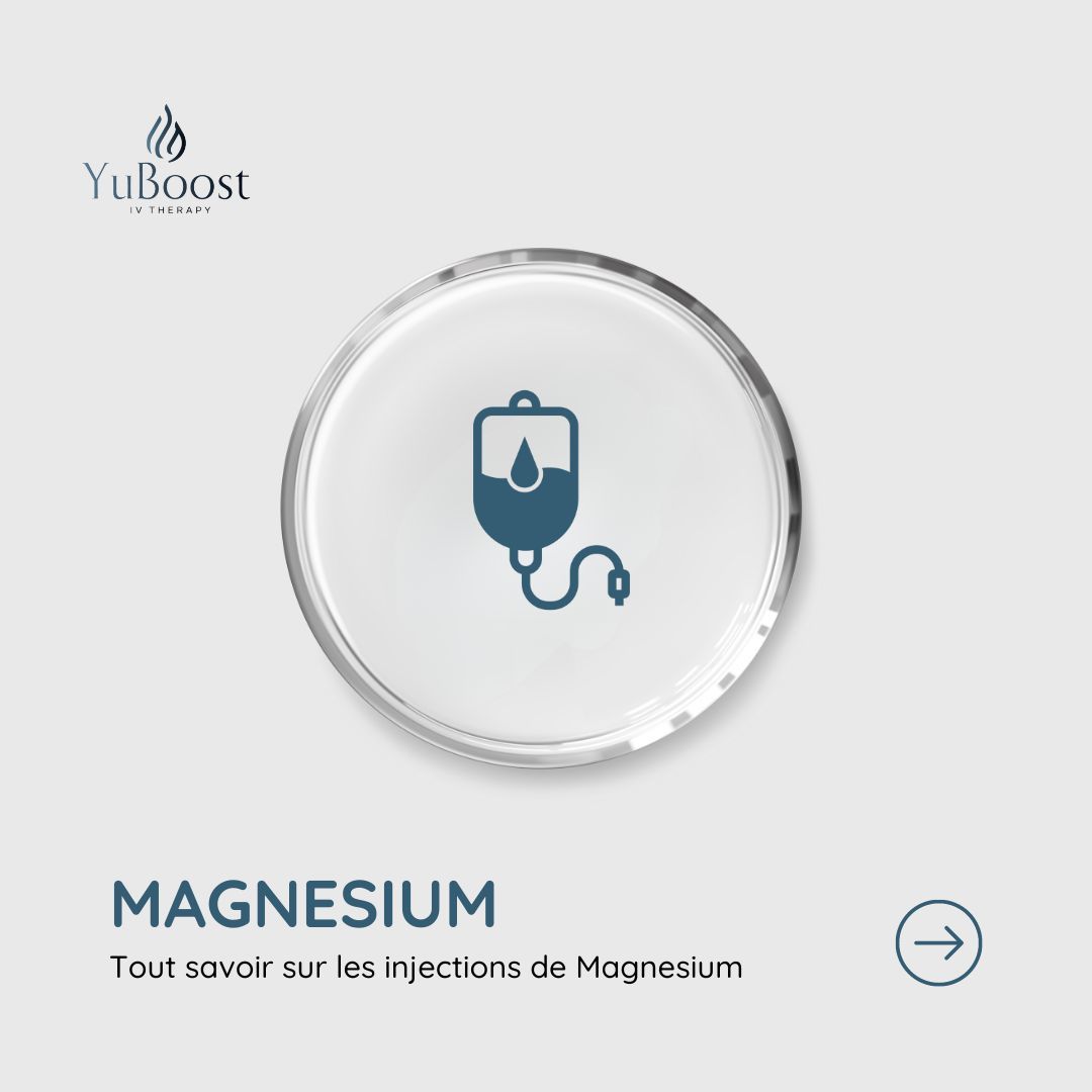 injection de magnésium en intraveineuse