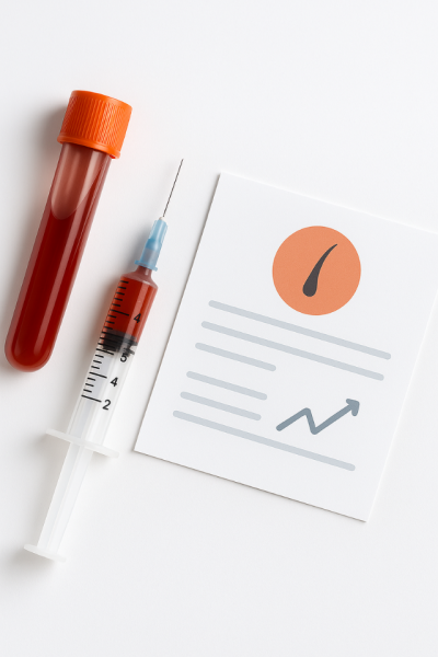 bilan chute de cheveux